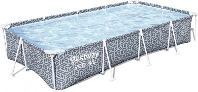 Rechteckiger Pool mit Gestell Bestway Steel Pro 366 x 201 x 66 cm