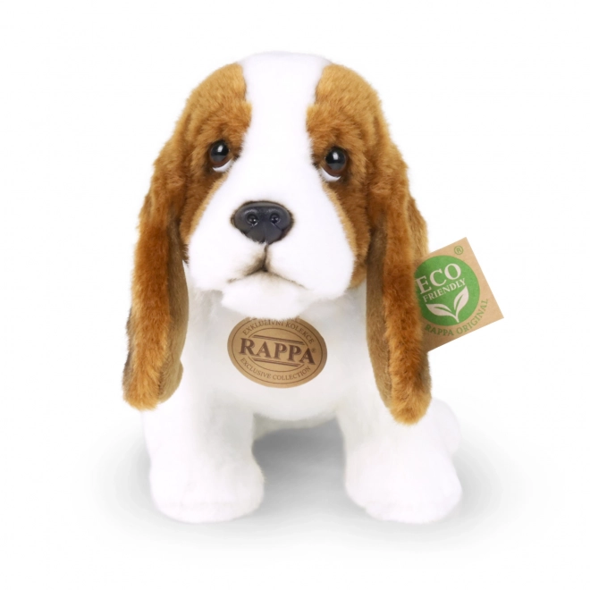 Rappa Plüsch Basset 32 cm Umweltfreundlich