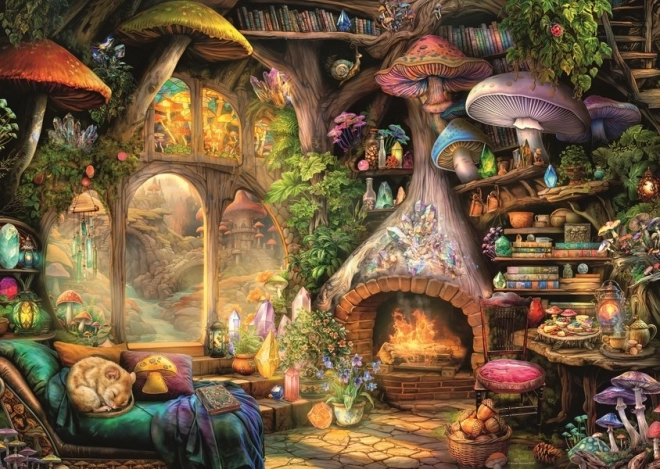 Puzzle Houbová Chaloupka 1000 Teile