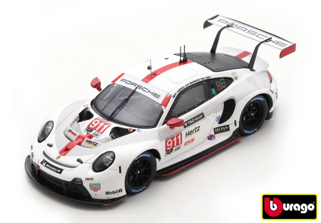 Bburago Porsche 911 RSR GT Rennwagen im Maßstab 1:24