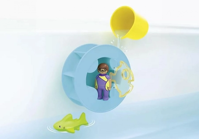 Junior Aqua Wassermühlen-Set mit kleinem Hai