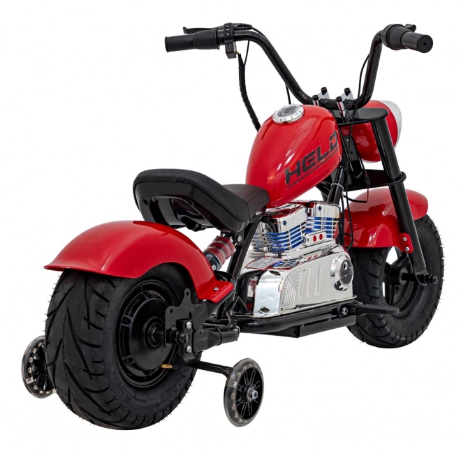 Chopper Warrior Rotes Motorrad
