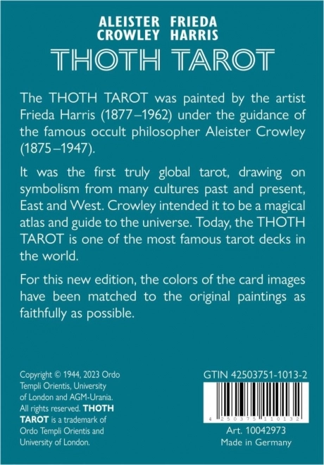 Crowley Tarot Deluxe Karten