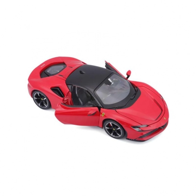 Bburago Ferrari SF90 Stradale Rot Modellauto 1:24