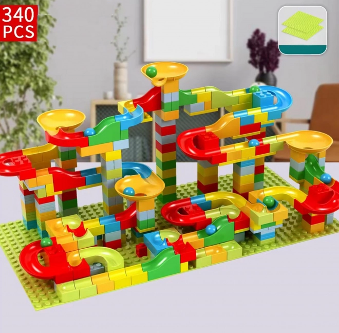 Woopie Murmelbahn Bausatz 340 Teile