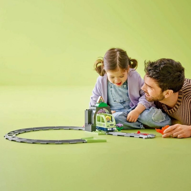 Lego Duplo Tunnel und Schienen Erweiterungsset