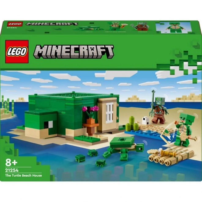 Lego Minecraft Schildkröten-Strandhaus