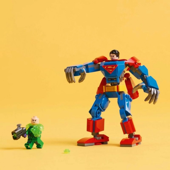 Mech Superman gegen Lex Luthor