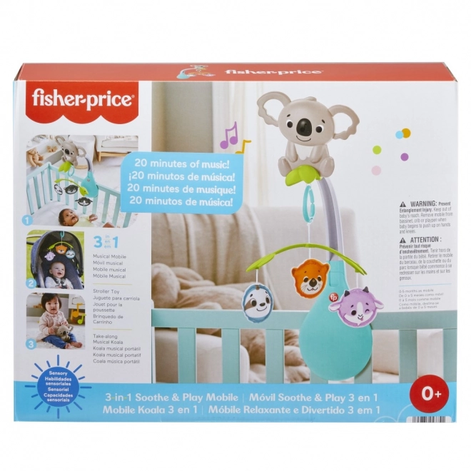 Fisher-Price Koala Mobile für Bettchen oder Kinderwagen