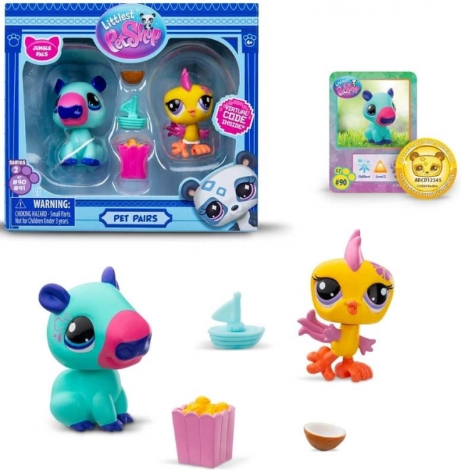 Hasbro Littlest Pet Shop Duo II Sammelfiguren