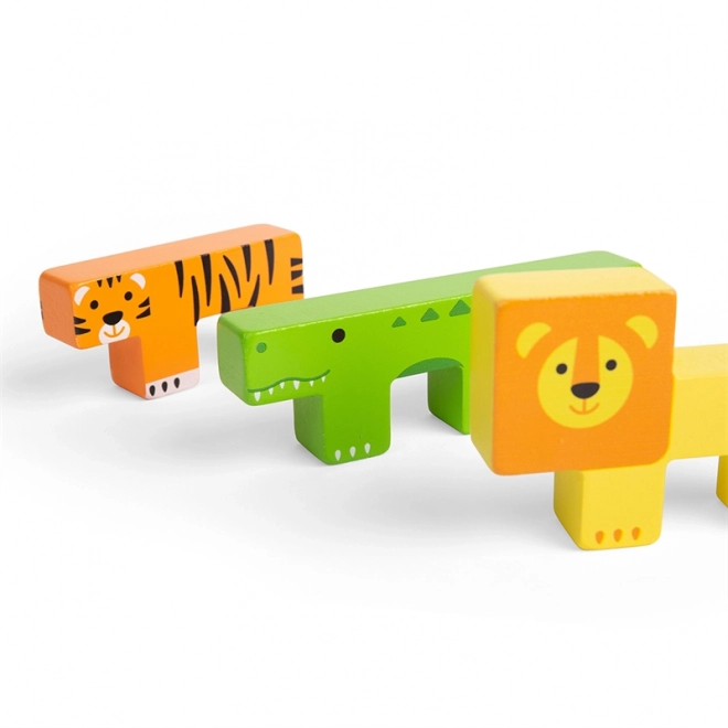 Safari Tiere Holz Puzzle von Bigjigs Toys