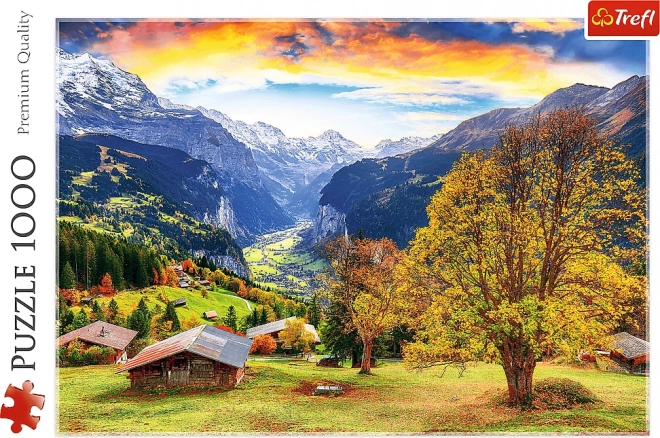 Puzzle 1000 Teile Malerisches alpines Dorf