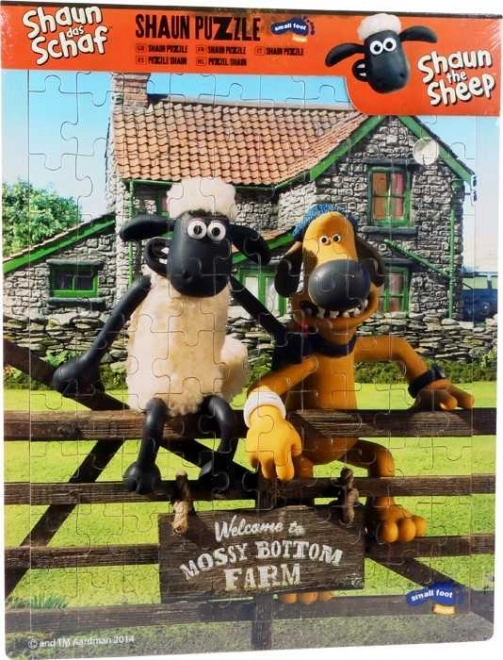 Small Foot Shaun das Schaf Holzpuzzle