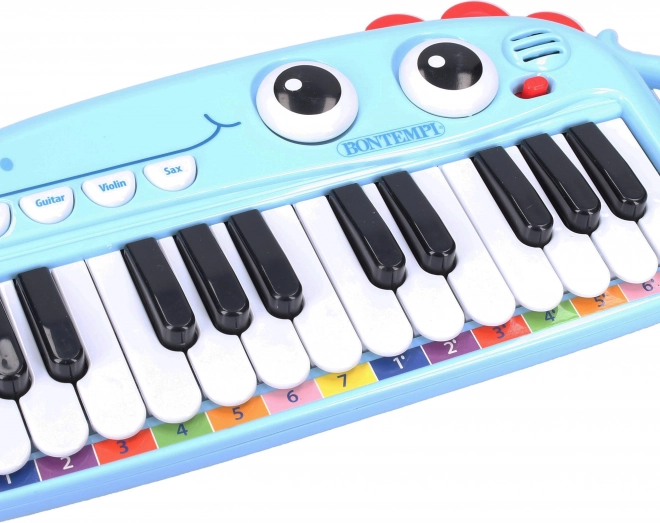 Bontempi elektronisches Klavier blau