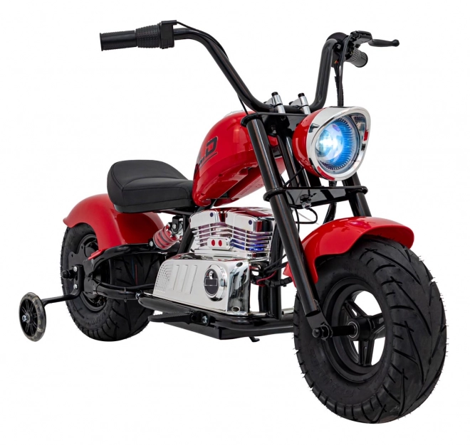 Chopper Warrior Rotes Motorrad