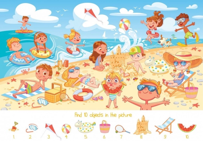 Bluebird Puzzle - Auf der Suche am Strand