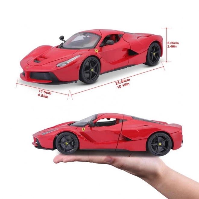 Bburago Ferrari LaFerrari Modellauto Rot