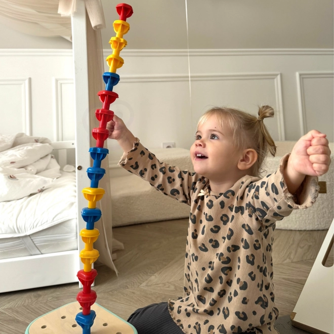 Konstruktionsbox Montessori Motorik 12-in-1 von Woopie Green