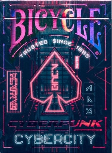 Bicycle Cyberpunk Cyber City Spielkarten