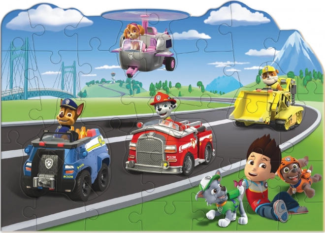 Großes Bodenpuzzle PAW PATROL 40 Teile