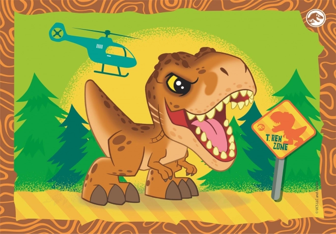 Clementoni Puzzle Jurassic World 4-in-1