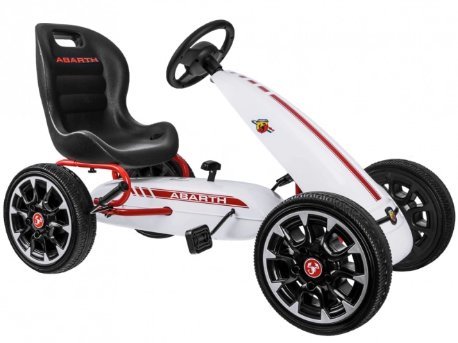 Gokart mit großen weichen Rädern – bílá