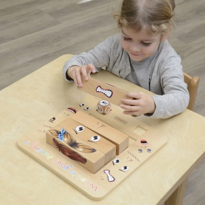 Lernspiel Emotionen von Masterkidz - Montessori Holzspiel