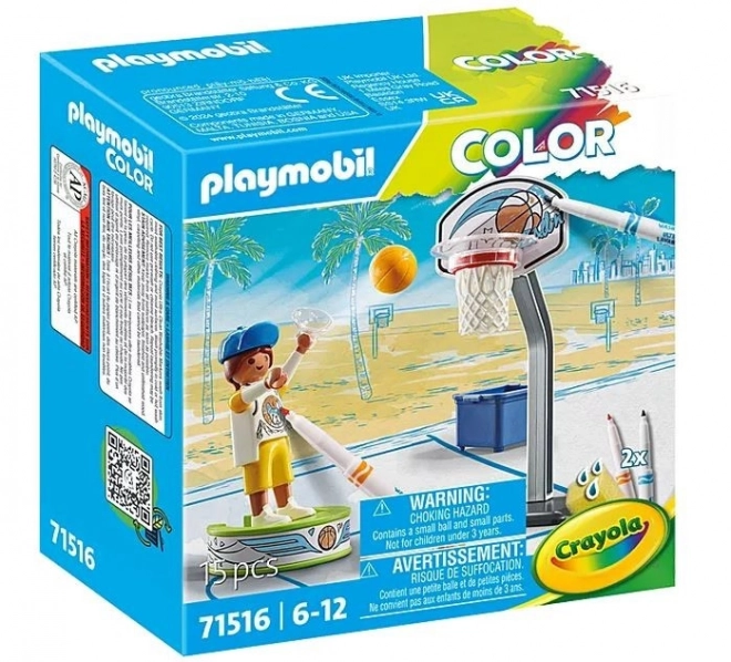 Playmobil Color Skater mit Basketball