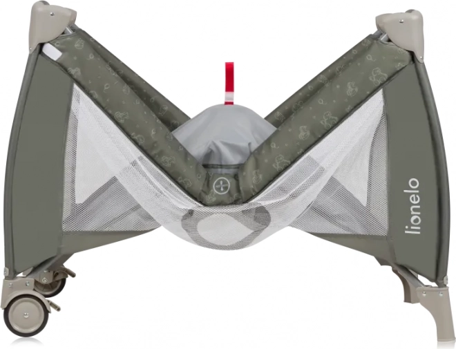 Reisebett Lionelo Sven Plus Beige Olive