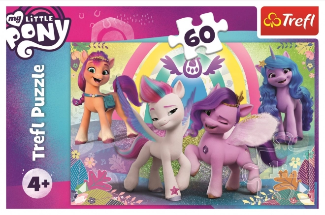 Puzzle My Little Pony: Süße Ponys 60 Teile