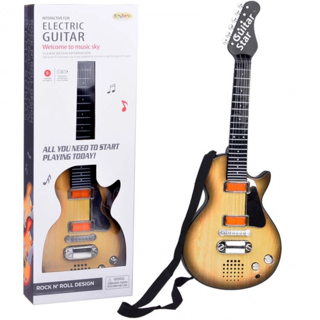 Kinder Elektro-Gitarre mit Licht und Musik