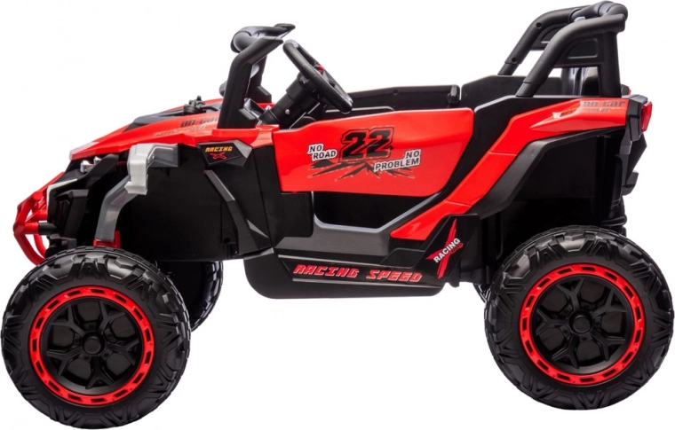 Zwei Sitze und komfortables Lenken