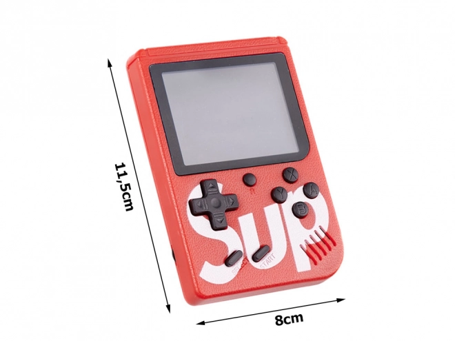 Mini Retro Handheld-Konsole mit 400 Spielen