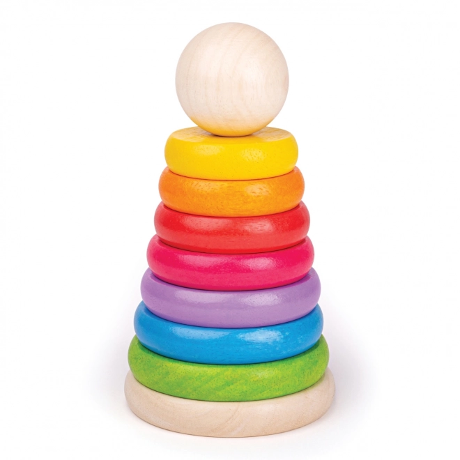 Bigjigs Baby Regenbogen Stapelmann