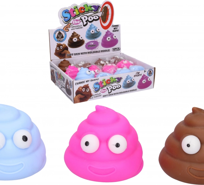 quetschbare Anti-Stress-Spielzeug Kackhaufen 6 cm