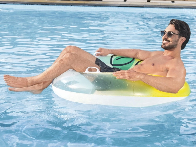 Bestway Schwimmring mit Griffen Zitrone 114 cm