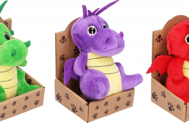Kleiner Plüschdrache 13 cm
