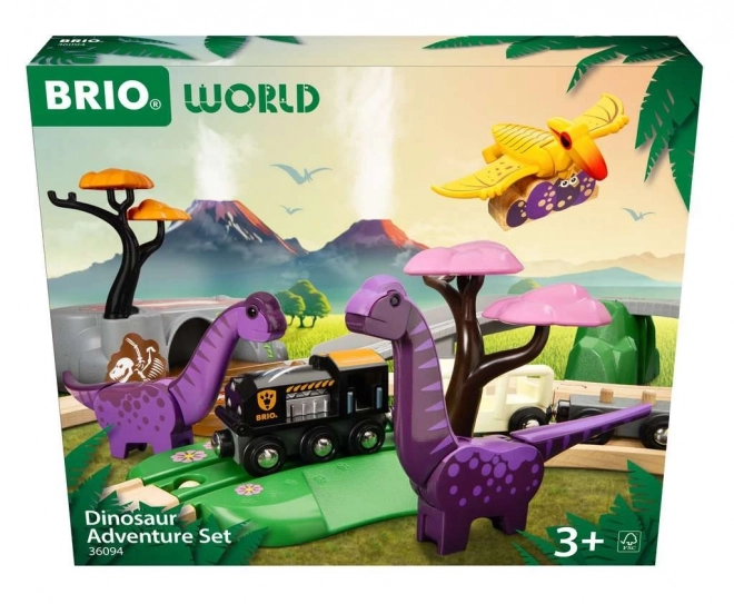 Dino Abenteuer Zug Set