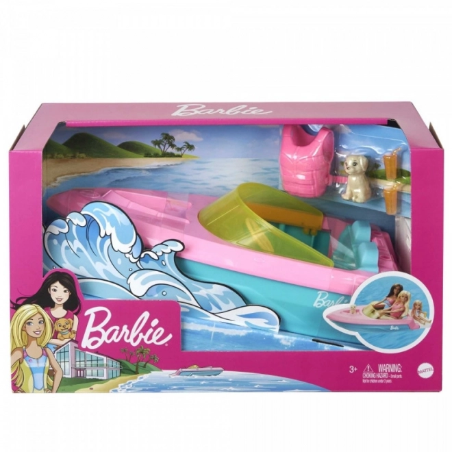 Barbie Motorboot