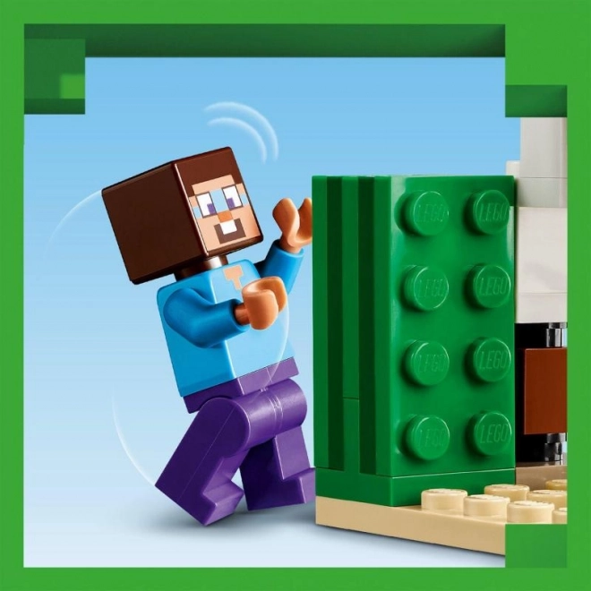 LEGO Minecraft Wüstenexpedition mit Steve