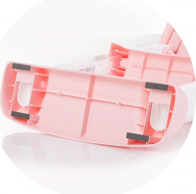 Kindertoilettensitz mit Leiter Skippy Pink