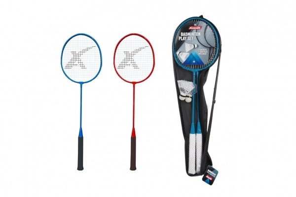 Badminton Set mit 2 Schlägern und 2 Bällen