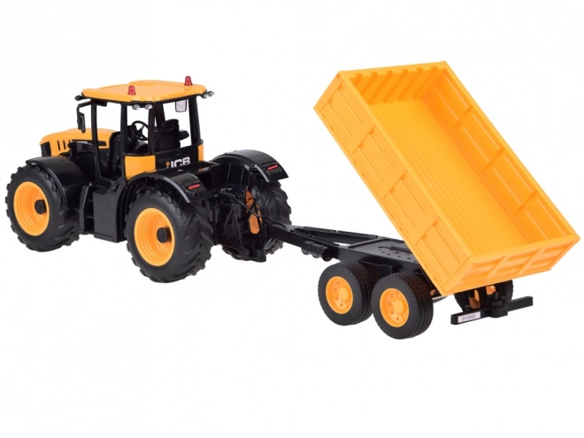Ferngesteuerter JCB Traktor mit Kippanhänger