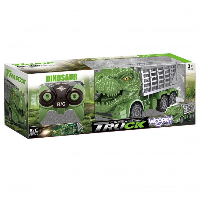 Ferngesteuertes Dino-Auto mit Figur - Woopie