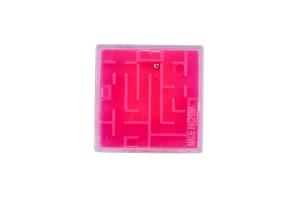 Labyrinth-Würfel Puzzle 5x5 cm, 4 Farben