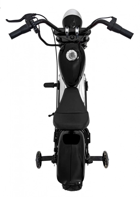 Chopper Warrior Motorrad Schwarz