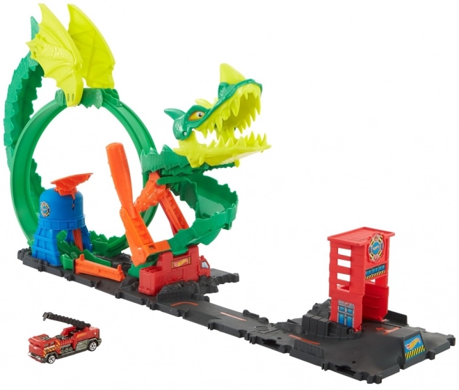 Stadt Spielset Drachen Looping