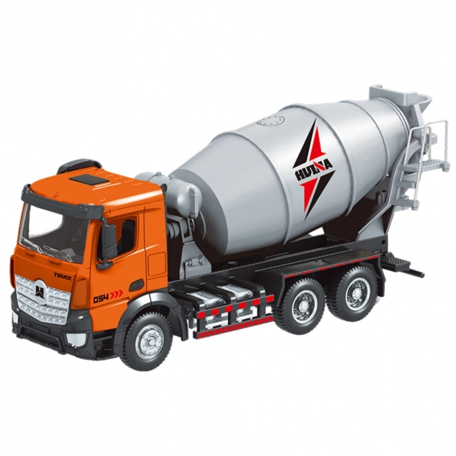 Betonmischer Metallmodell Huina Orange 1:50