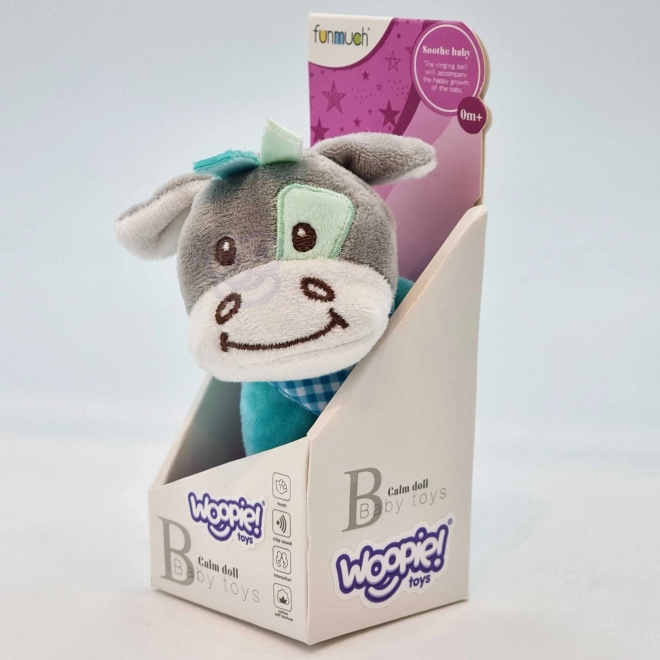 Woopie Plüsch-Sensory-Spielzeug Esel