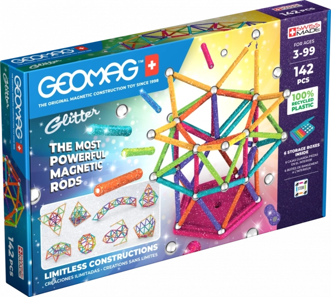 Geomag Glitzer Konstruktionsset